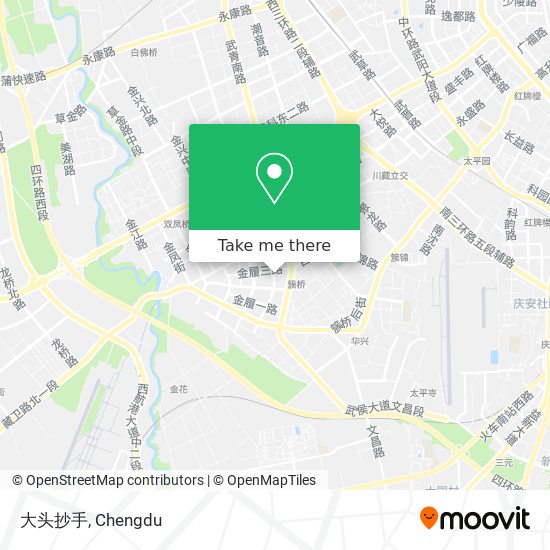 大头抄手 map