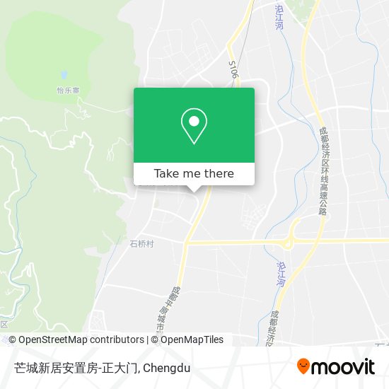 芒城新居安置房-正大门 map
