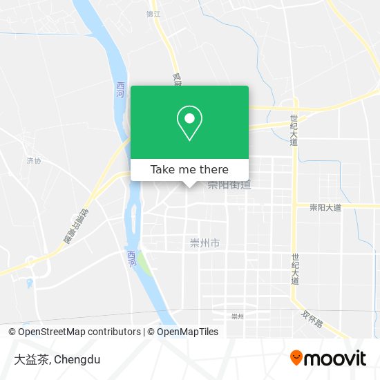大益茶 map