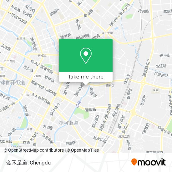 金禾足道 map