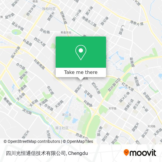 四川光恒通信技术有限公司 map