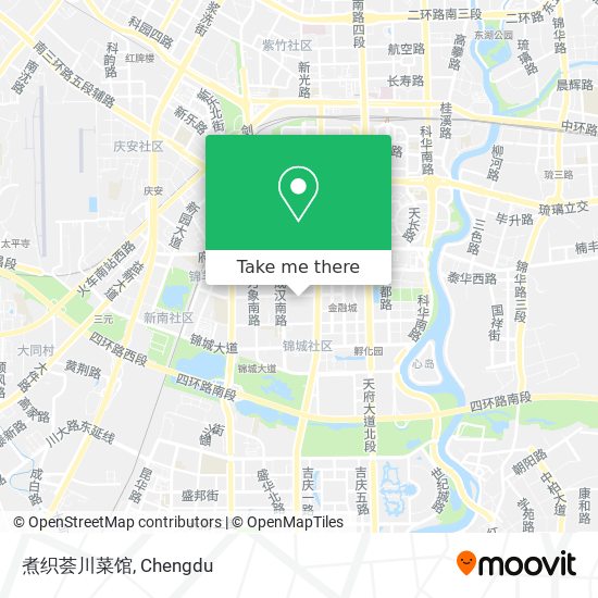 煮织荟川菜馆 map