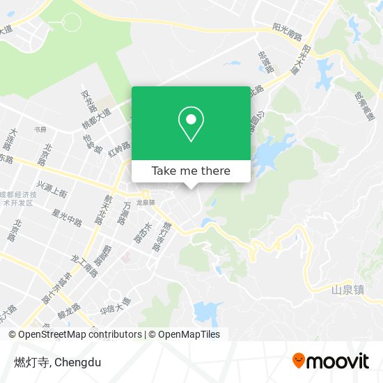 燃灯寺 map
