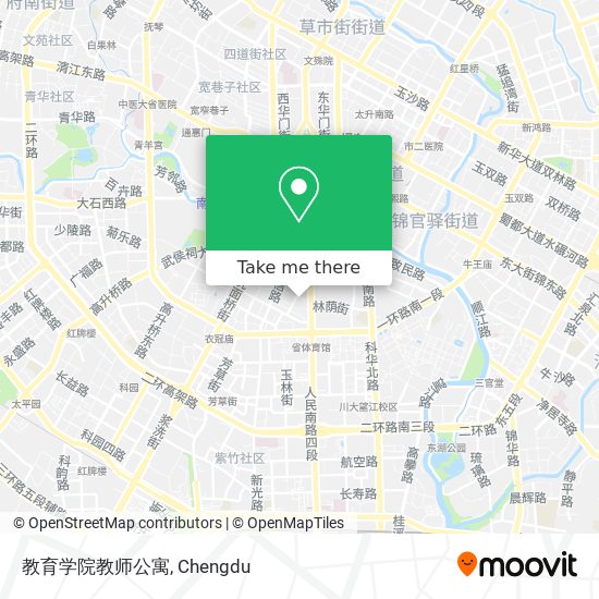 教育学院教师公寓 map