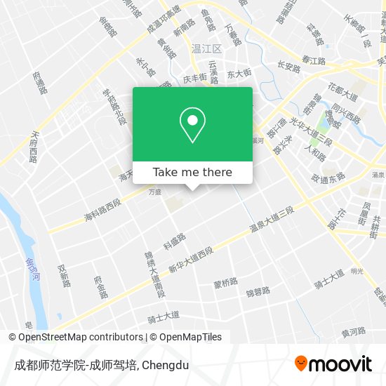 成都师范学院-成师驾培 map