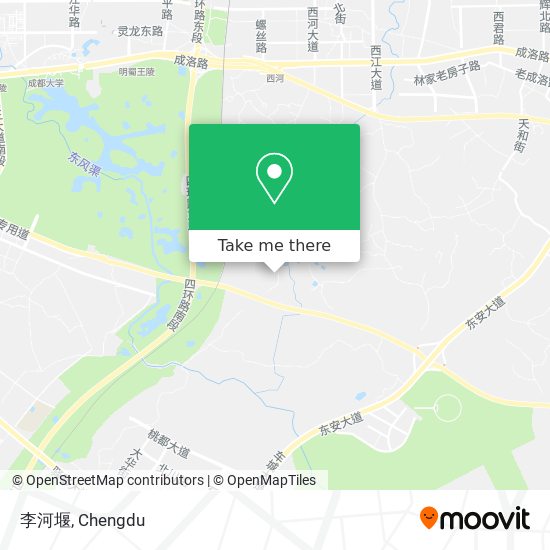 李河堰 map