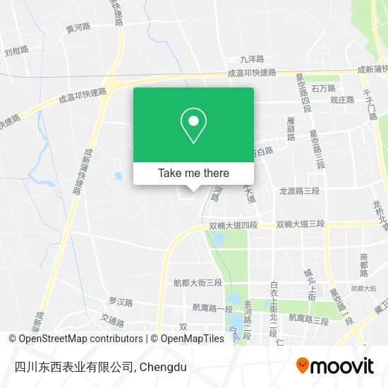 四川东西表业有限公司 map