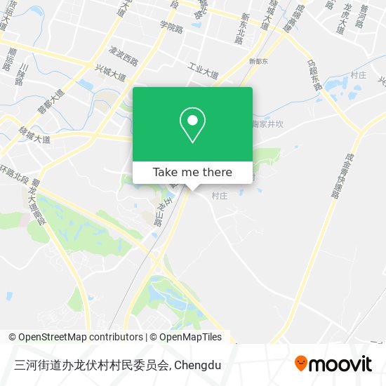 三河街道办龙伏村村民委员会 map