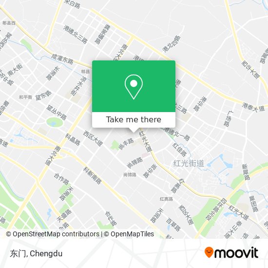 东门 map