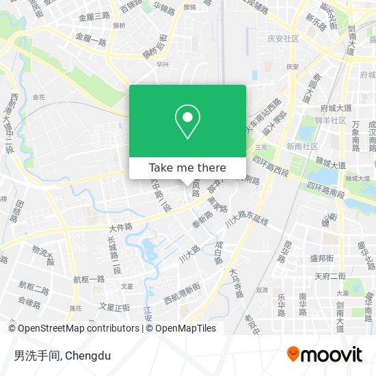 男洗手间 map