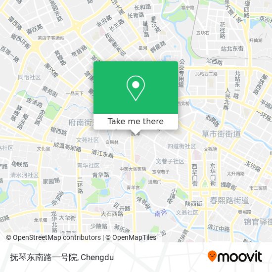 抚琴东南路一号院 map
