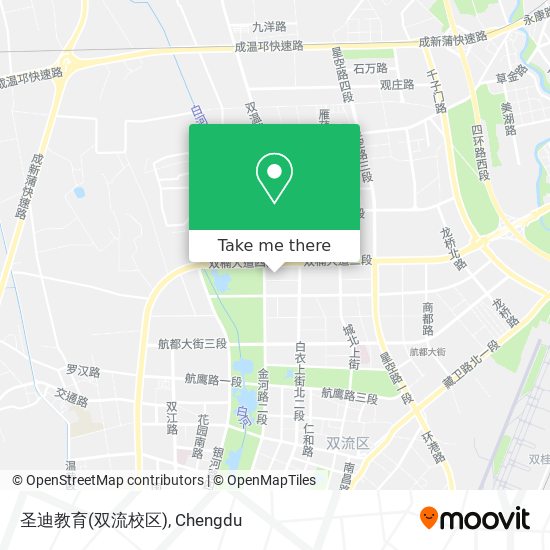 圣迪教育(双流校区) map