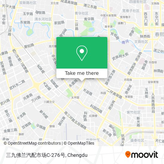 三九佛兰汽配市场C-276号 map