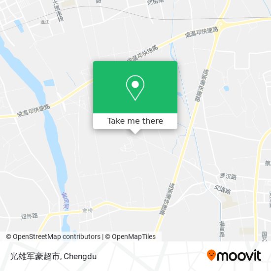 光雄军豪超市 map