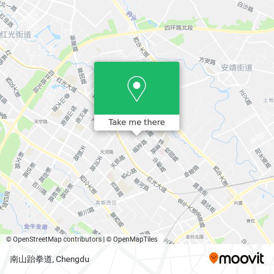 南山跆拳道 map