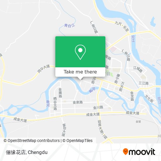 俪缘花店 map