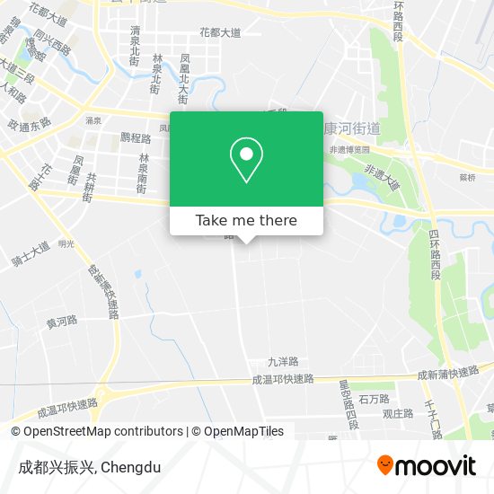 成都兴振兴 map