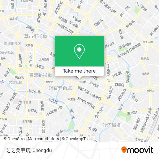 芝芝美甲店 map