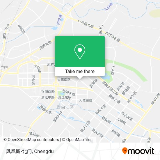 凤凰庭-北门 map
