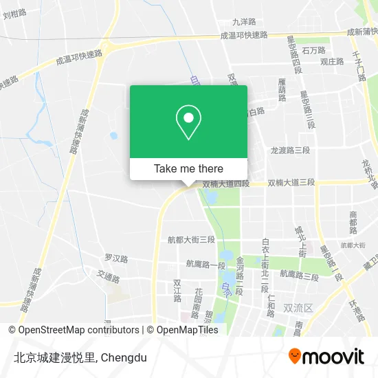 北京城建漫悦里 map