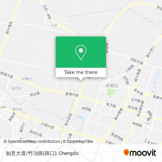 如意大道/竹冶路(路口) map