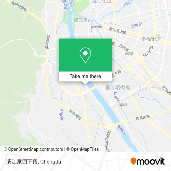 滨江家园下段 map