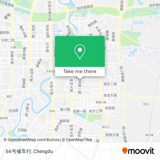66号修车行 map