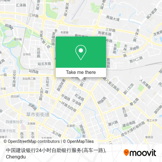 中国建设银行24小时自助银行服务(高车一路) map