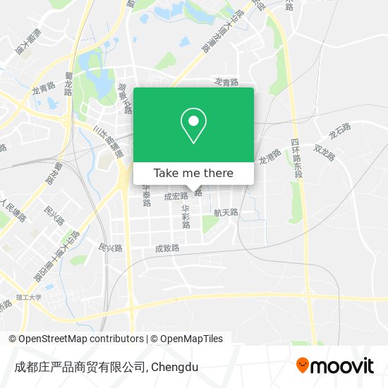 成都庄严品商贸有限公司 map