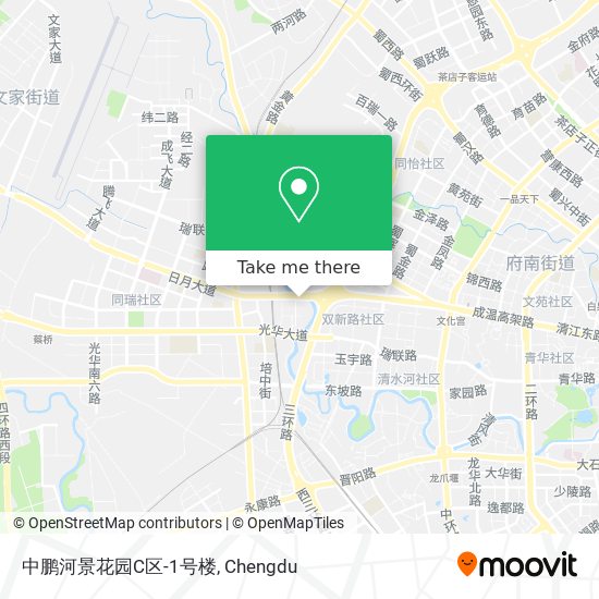 中鹏河景花园C区-1号楼 map