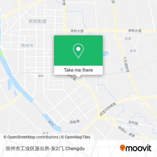 崇州市工业区派出所-东2门 map