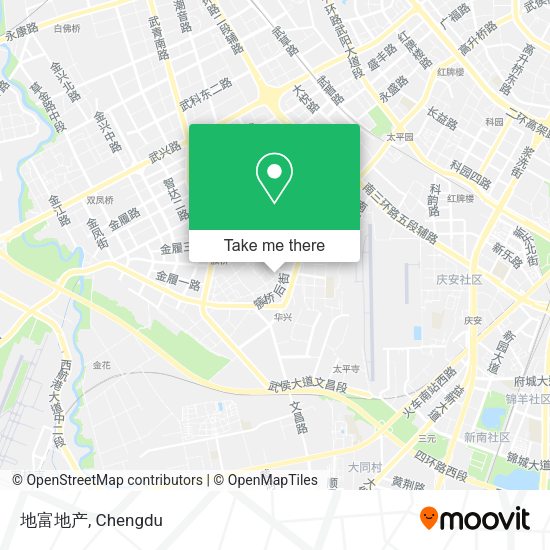 地富地产 map
