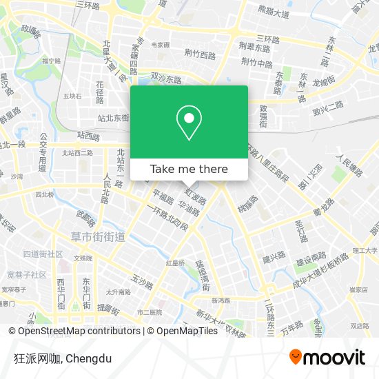 狂派网咖 map