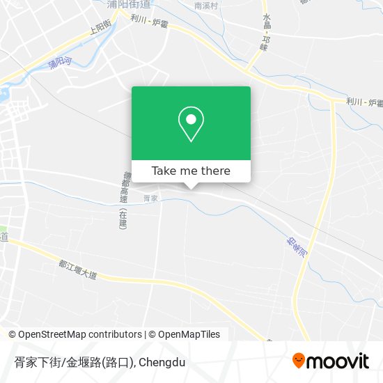 胥家下街/金堰路(路口) map