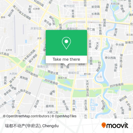 瑞都不动产(华府店) map