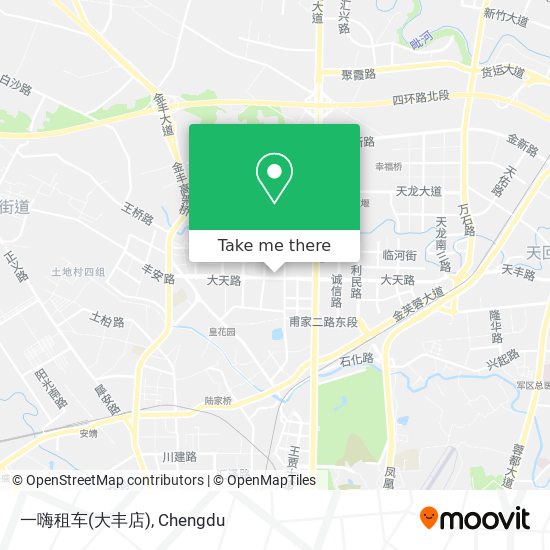 一嗨租车(大丰店) map
