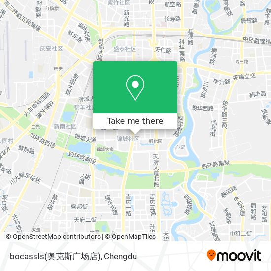 bocassIs(奥克斯广场店) map