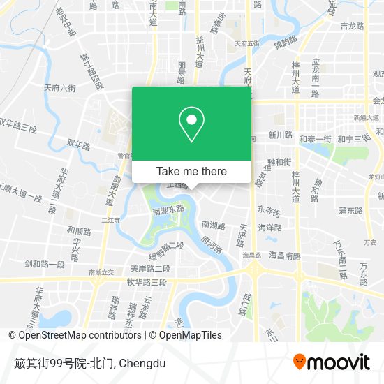 簸箕街99号院-北门 map