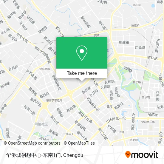 华侨城创想中心-东南1门 map