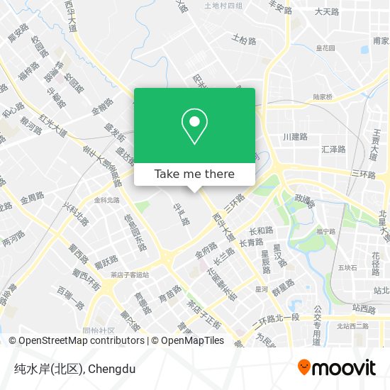 纯水岸(北区) map