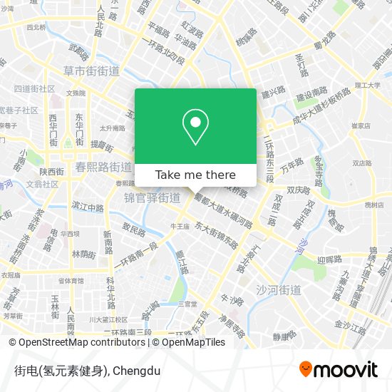 街电(氢元素健身) map