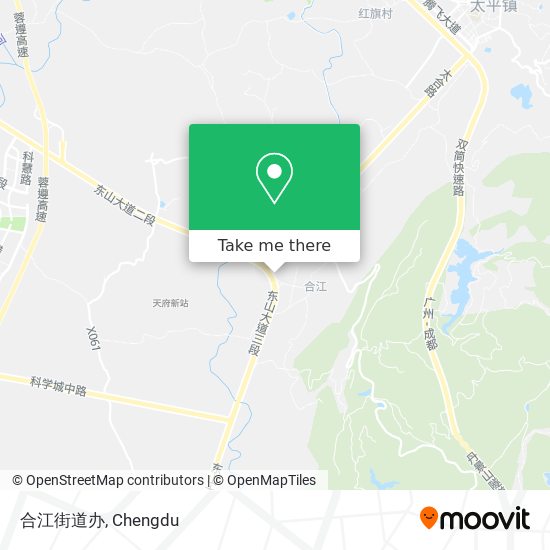 合江街道办 map