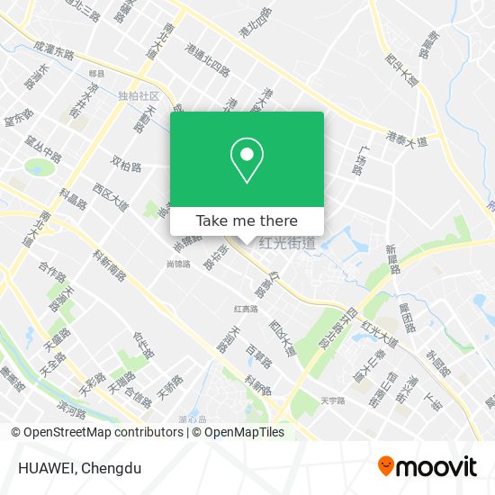 HUAWEI map
