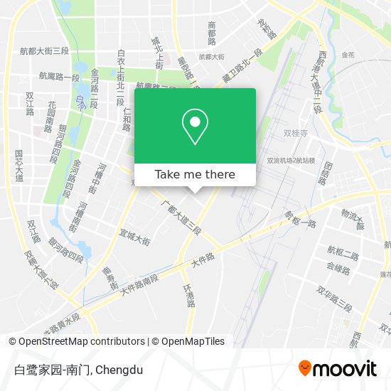 白鹭家园-南门 map