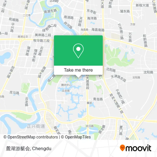 麓湖游艇会 map