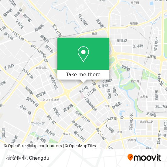 德安铜业 map
