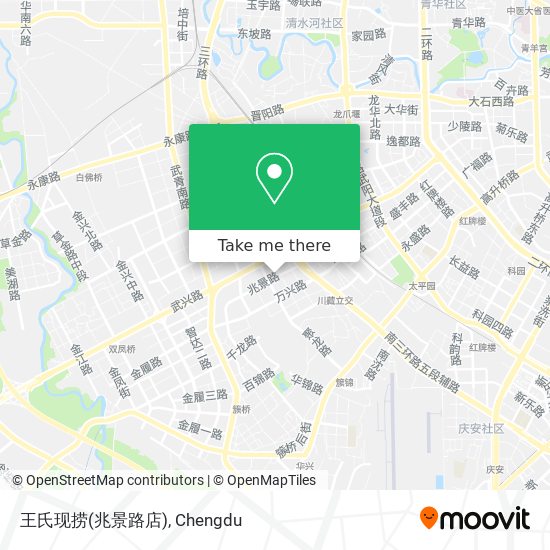 王氏现捞(兆景路店) map