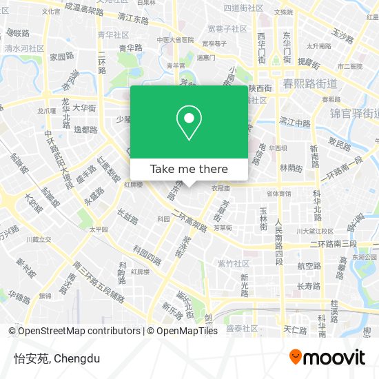 怡安苑 map