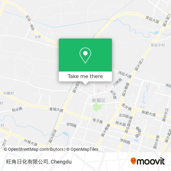 旺角日化有限公司 map