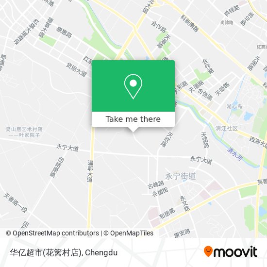 华亿超市(花篱村店) map